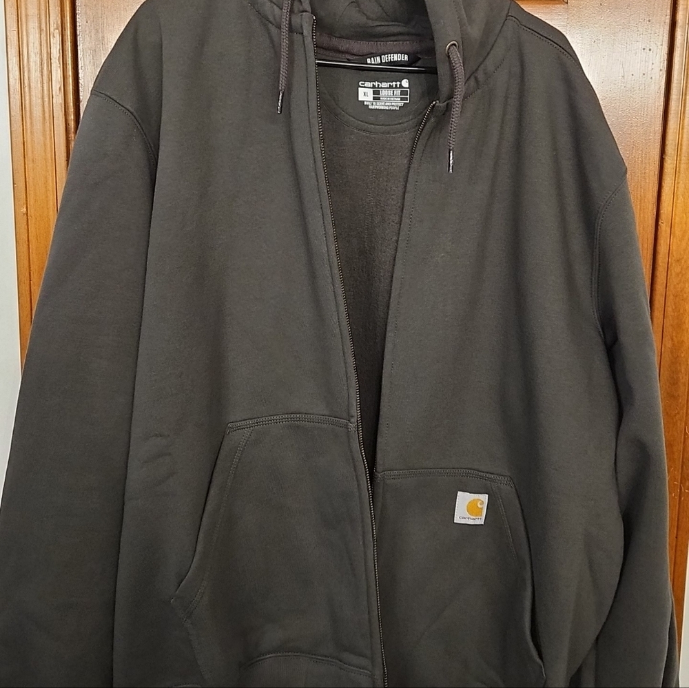Carhartt zip up hoodie